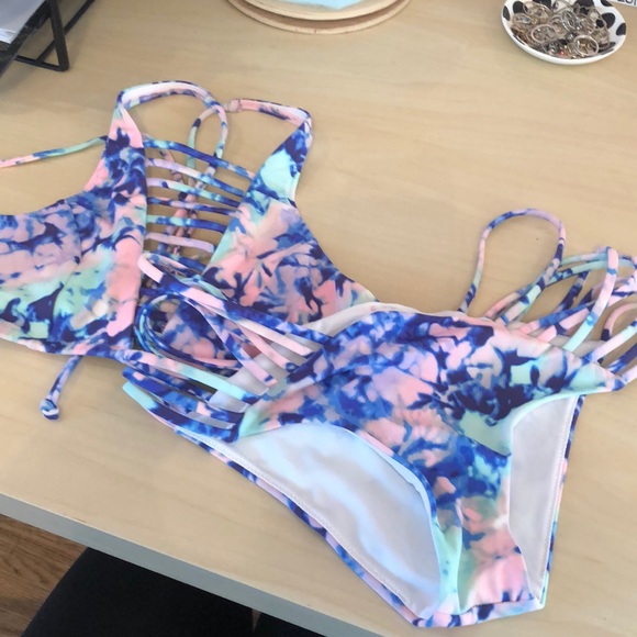 PINK Victoria's Secret Other - VS Pink Tie Dye Swimsuit